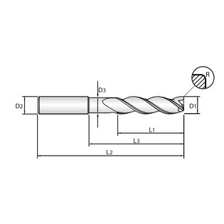 E5h25 torique pour aluminium